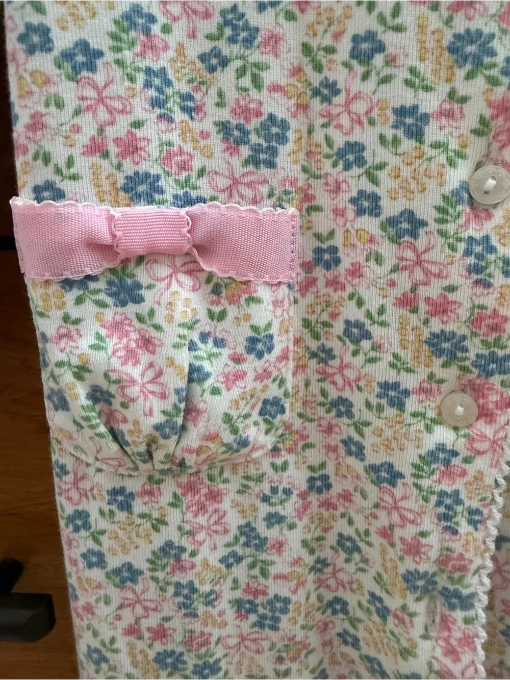 Ralph Lauren Baby Floral Print Cotton Coverall 12m